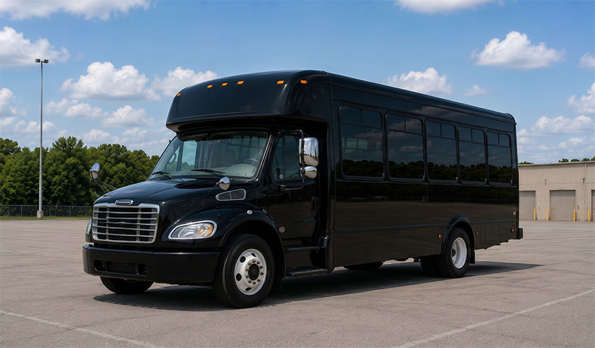 18-passenger minibus for charter in Denver, CO