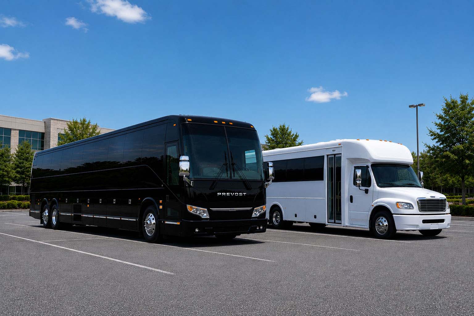 Charter bus rental in Denver, CO